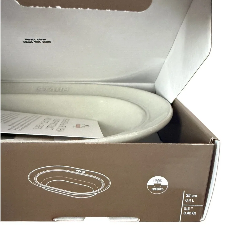 STAUB White Truffle Ceramic 10